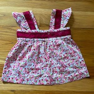 NWT Jacadi baby sleeveless blouse - 6 months